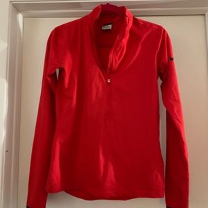 Red Nike Pullover